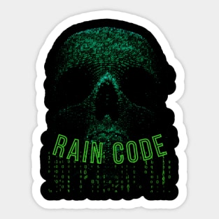 Rain Code Sticker